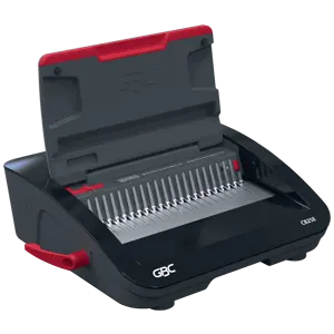 GBC CombBind® CB25E elektrisk indbindingsmaskine, kapacitet 390 A4-ark
